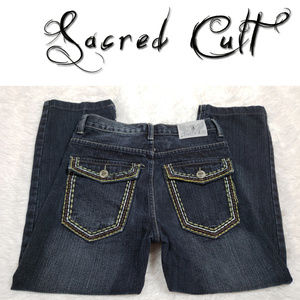 🦋Sacred Cult Women's Denim Jean Capris Size 12/27